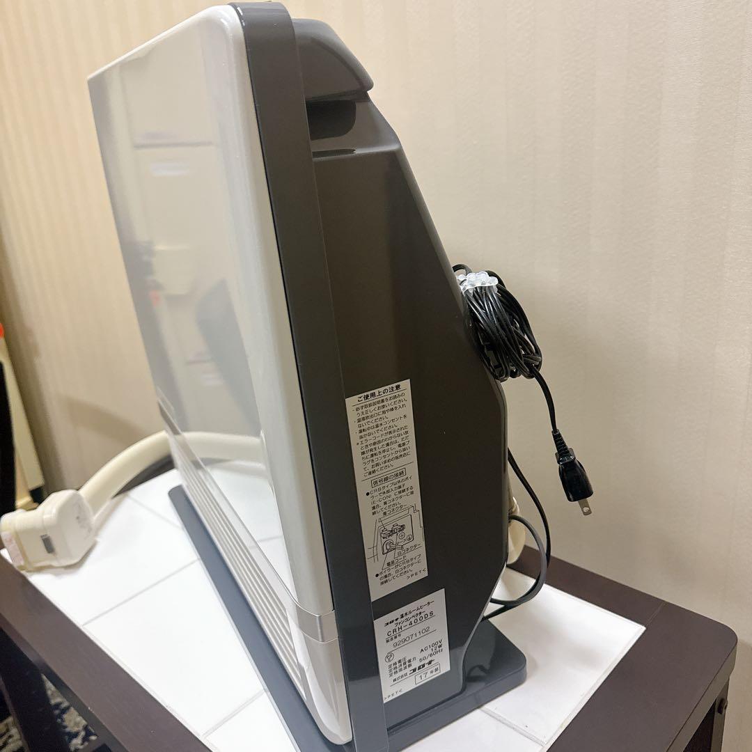 コロナ 温水ルームヒーター CRH-400DS 美品 取説付 ファンコンベクター
