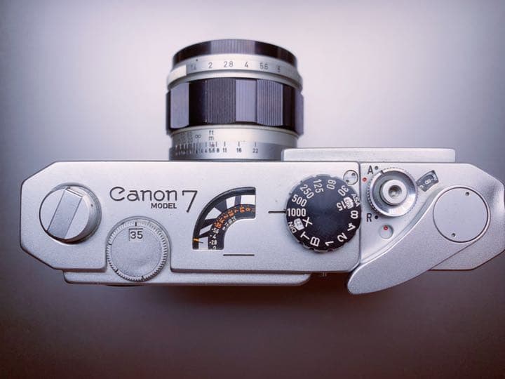 キャノンcanon model 7 + 50mm f1.4