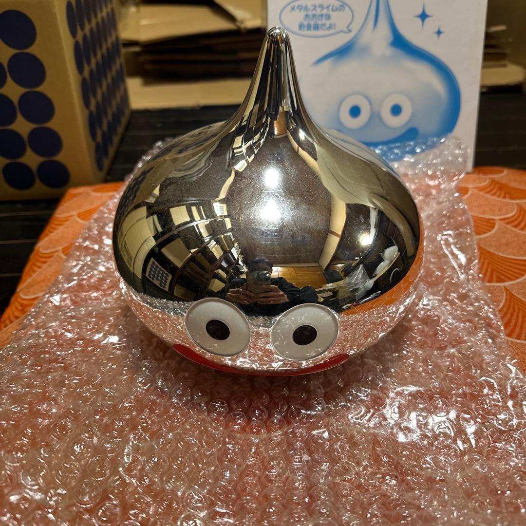 最安値 ドラゴンクエスト メタルスライム バンク 当時品