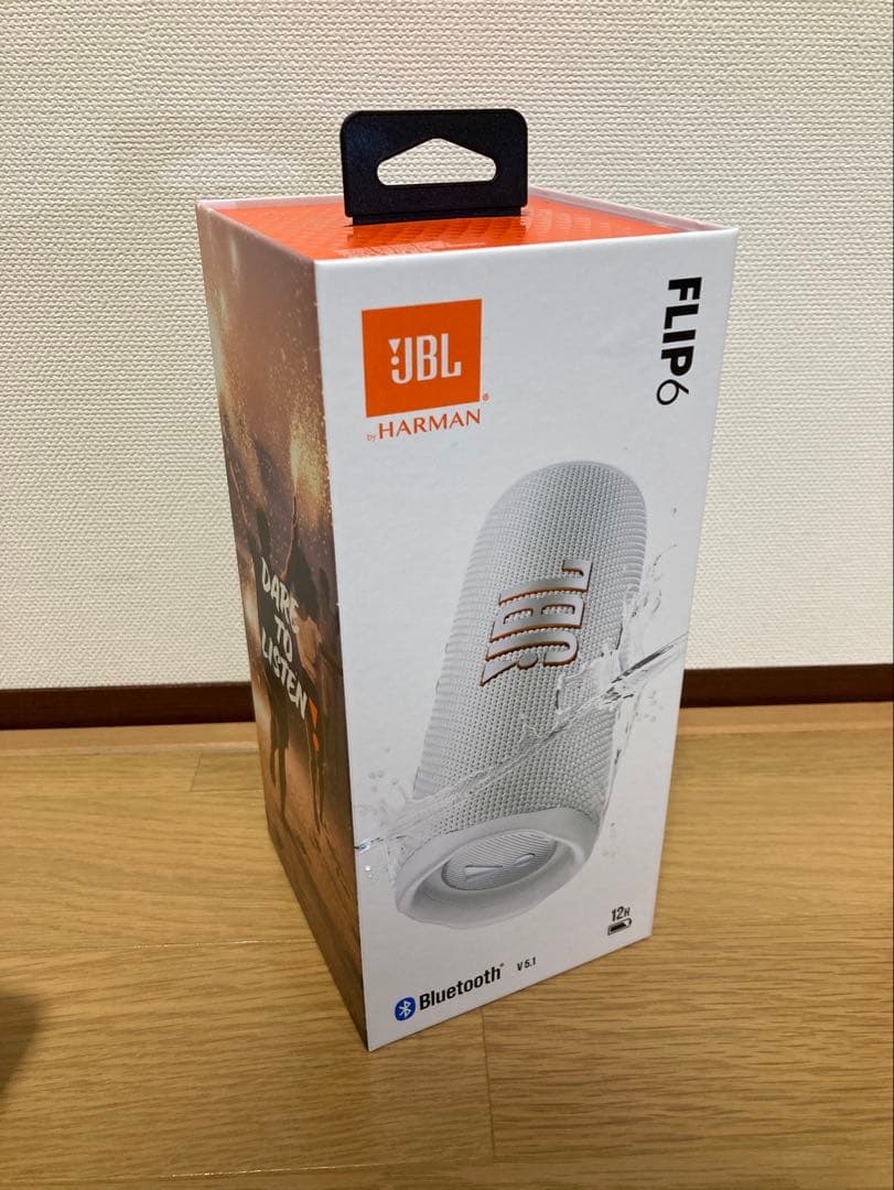 JBL FLIP6 ワイヤレススピーカー ホワイト
