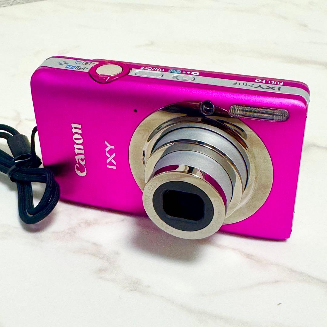 【美品】Canon IXY210F 人気カラー　ピンク　動作品
