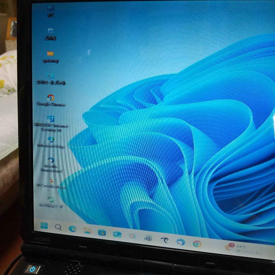 ゲートウェイ15.4インチノートPC M-1630j 中古良品Win11即使用可