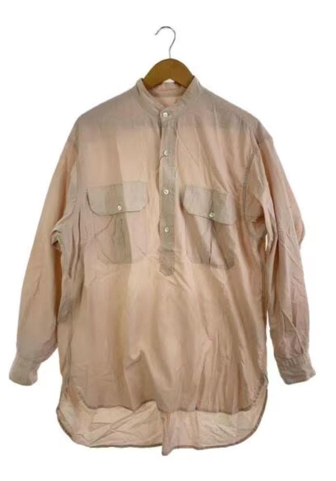 COMOLI プルオーバーカーゴシャツ サンドピンク 2 T01-02005 - メルカリ