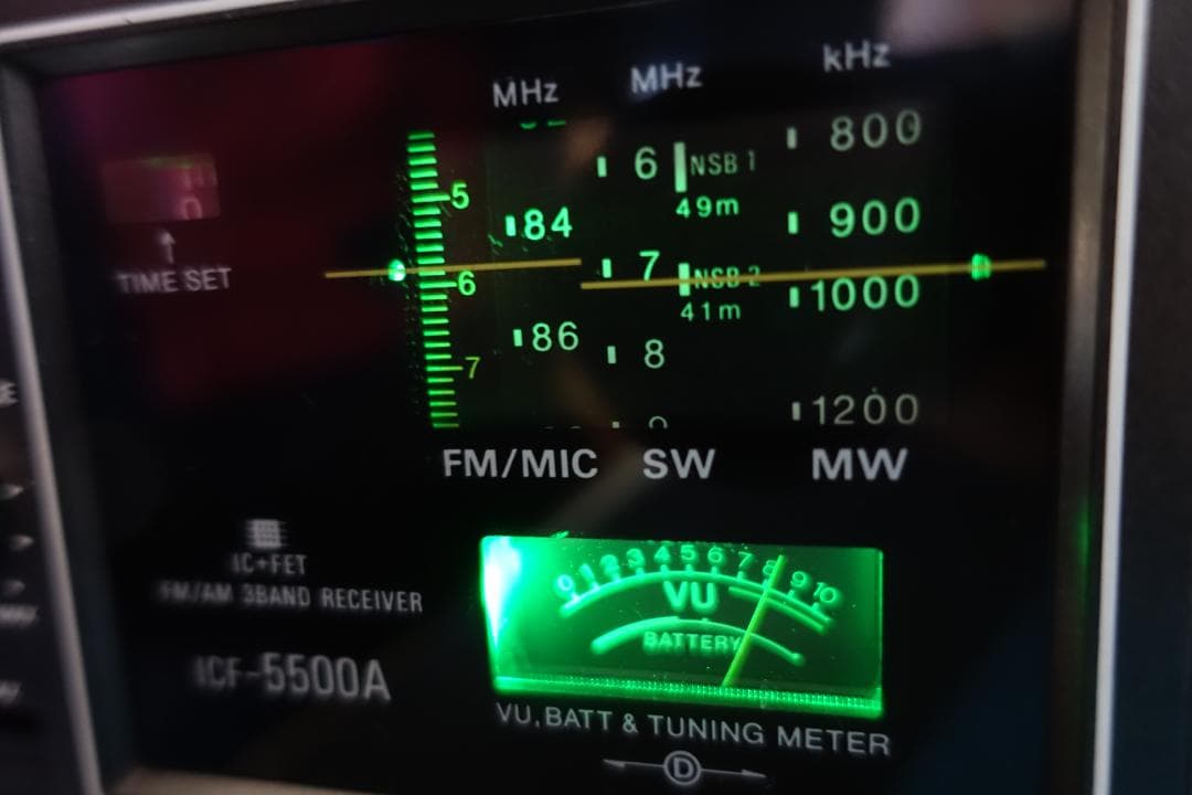 整備動作品 ソニー Newスカイセンサー ICF5500A