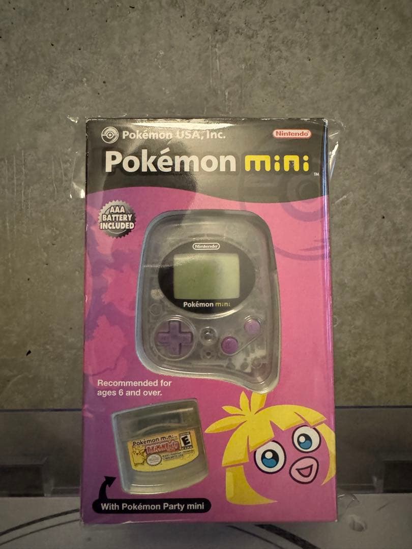 Pokémon mini ポケモンmini ムチュールピンク 箱付き 北米版 ポケモンミニ ムチュールパープル pokemon mini 日本版 - メルカリ