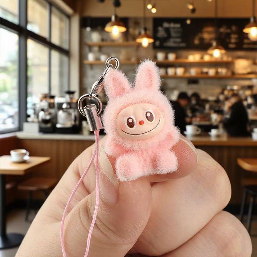 LABUBU ラブブ ぬいぐるみキーホルダー 8個セット@可愛い - メルカリ