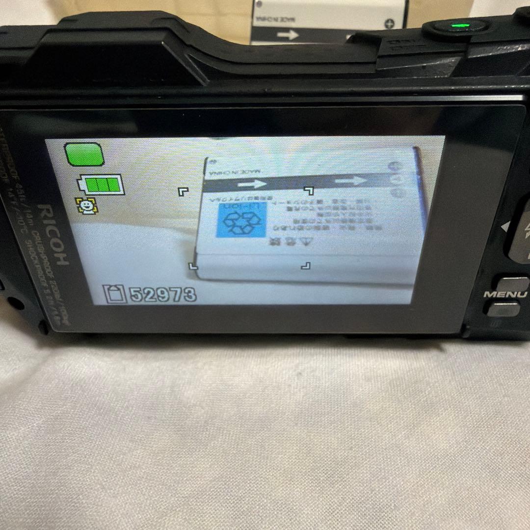 デジカメ RICOH WG-60 ブラック フルセット