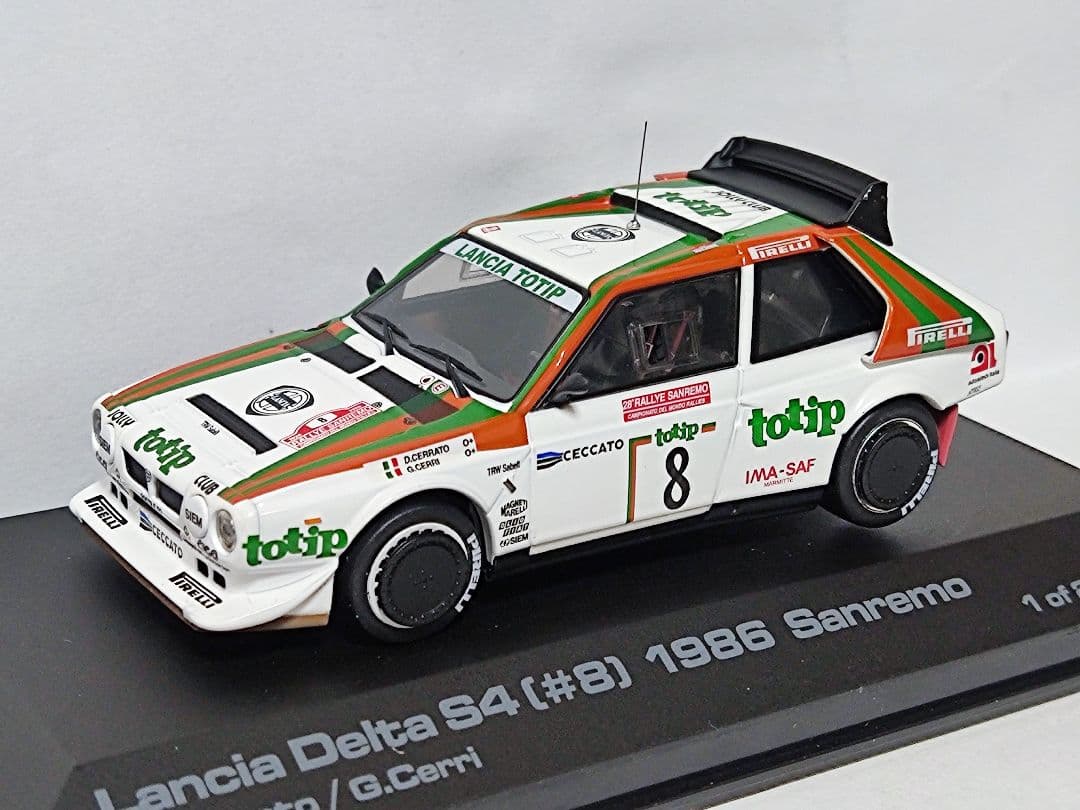 hpi racing 1/43 ランチア デルタ S4 #8 1986 サンレモ - メルカリ