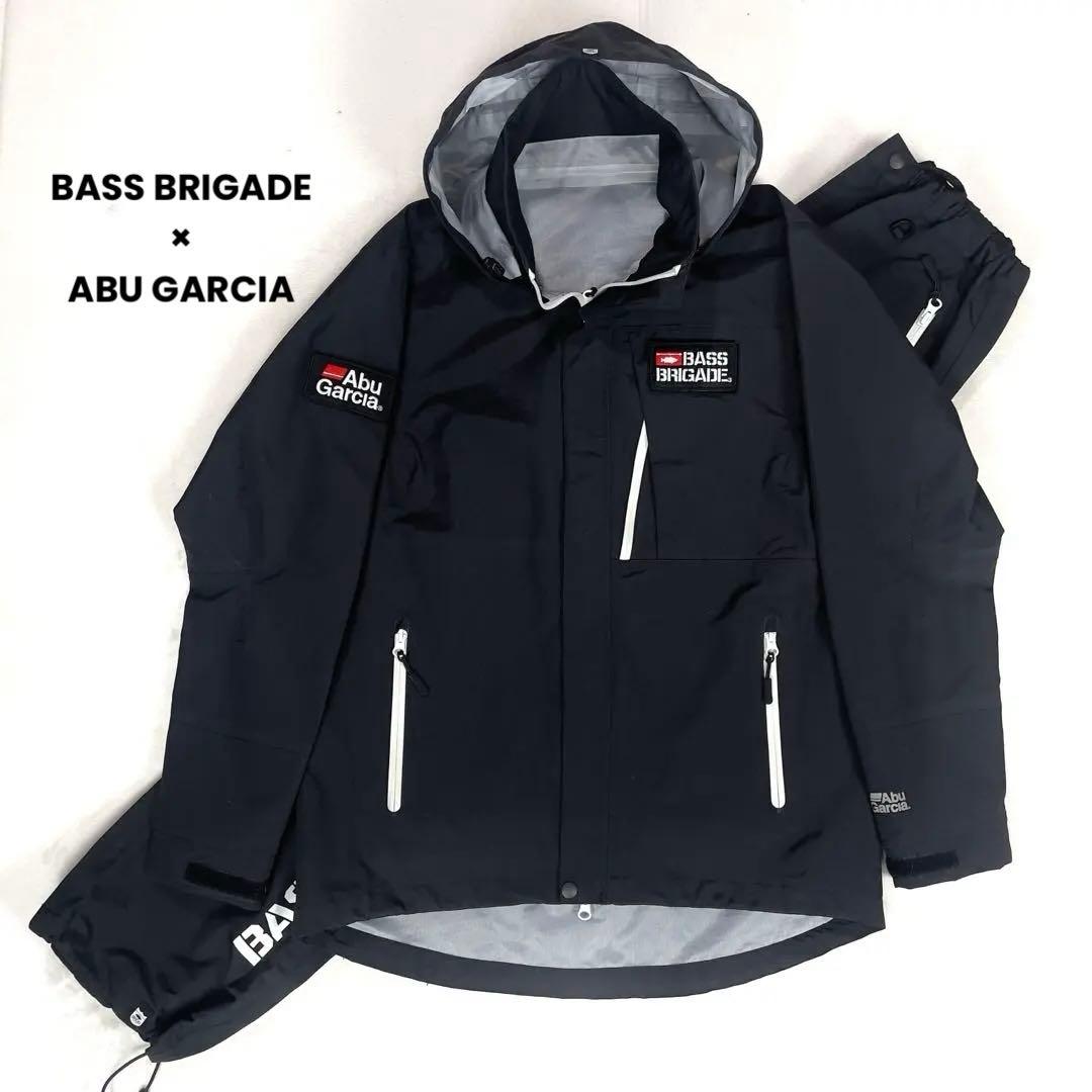 極美品 バスブリゲード× アブガルシア スタンダード レインスーツ M ブラック m52509983684_1.jpg?1765615313
