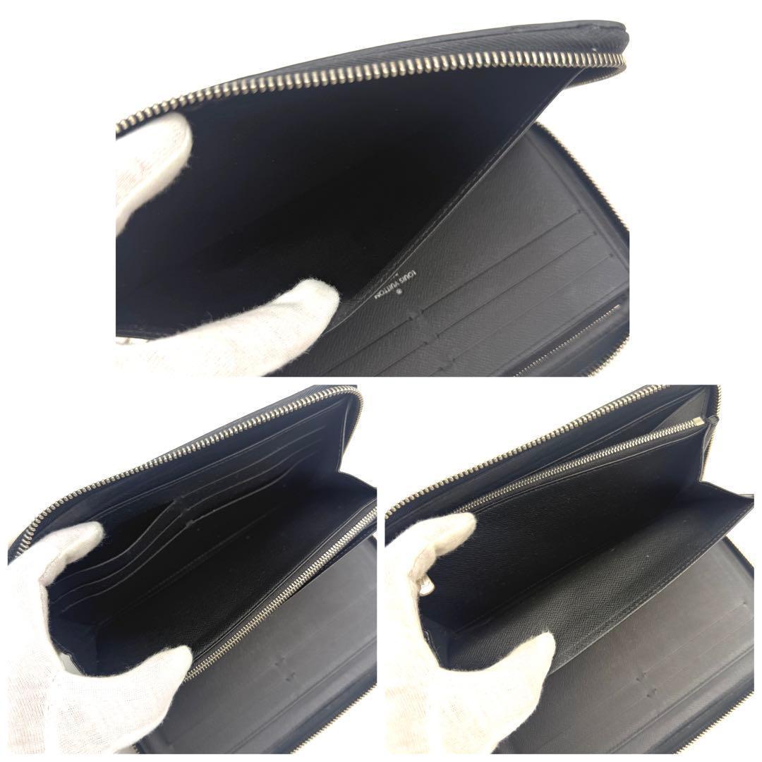 ルイヴィトン ジッピーオーガナイザー タイガ ノワール 黒 長財布