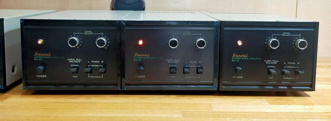 Sansui アンプ　CA-606 CD-5 BA-60