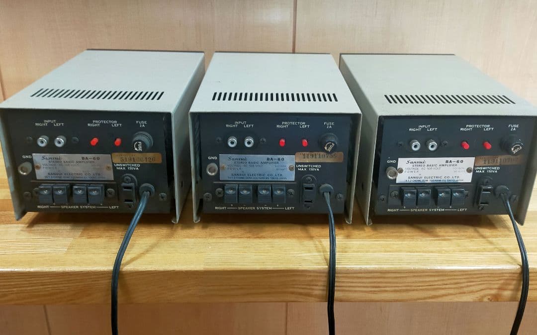 Sansui アンプ　CA-606 CD-5 BA-60