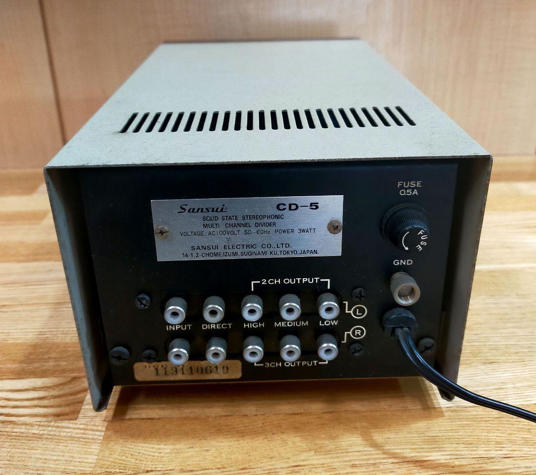 Sansui アンプ　CA-606 CD-5 BA-60