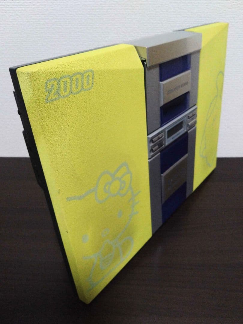 【希少】99年製 フラットCDコンポ ハローキティ ポムポムプリン サンリオ
