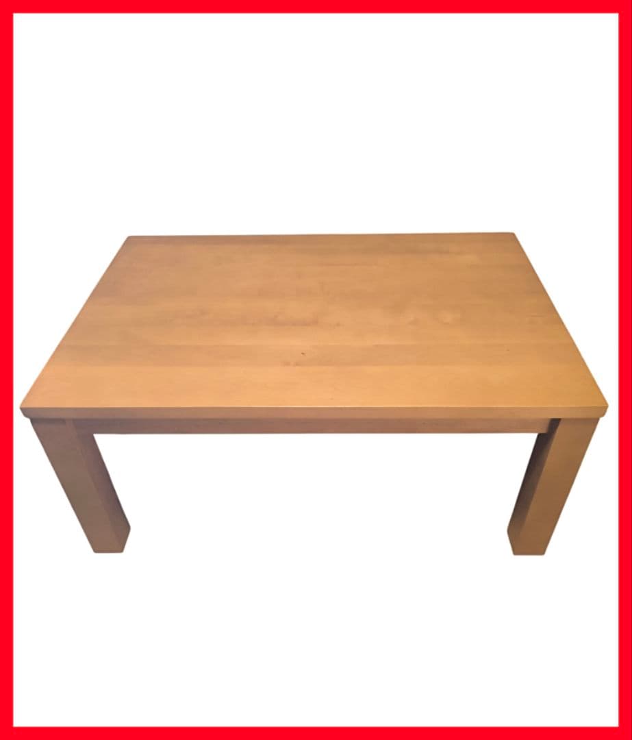 無印良品 天然木ローテーブル バーチ材 中古品 無印良品 天然木ローテーブル バーチ材 中古品 無印良品 天然木ロー