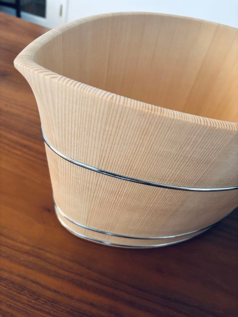 【新品未使用】中川木工芸　高野槇 シャンパンクーラー このは [sa-006]