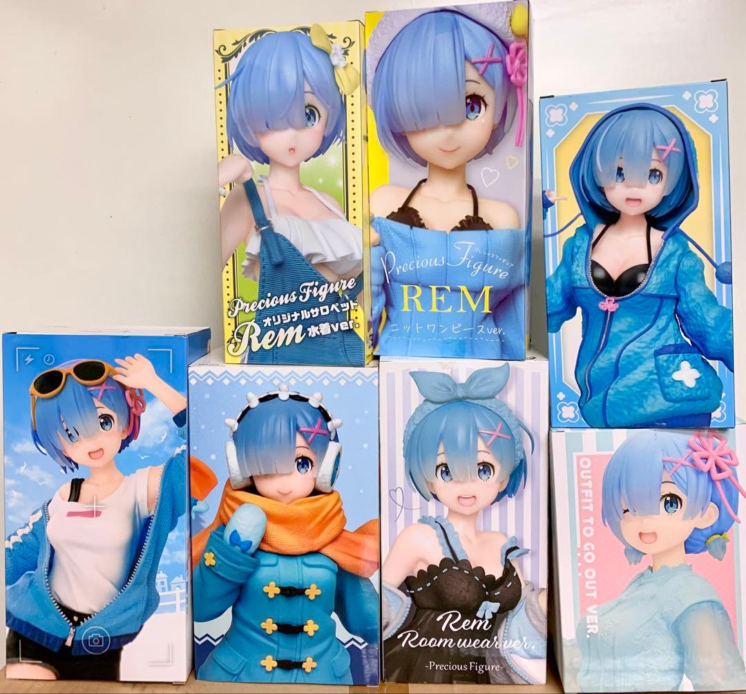 19点】リゼロ フィギュア 19体セット レム ラム エミリア 【まとめ売り