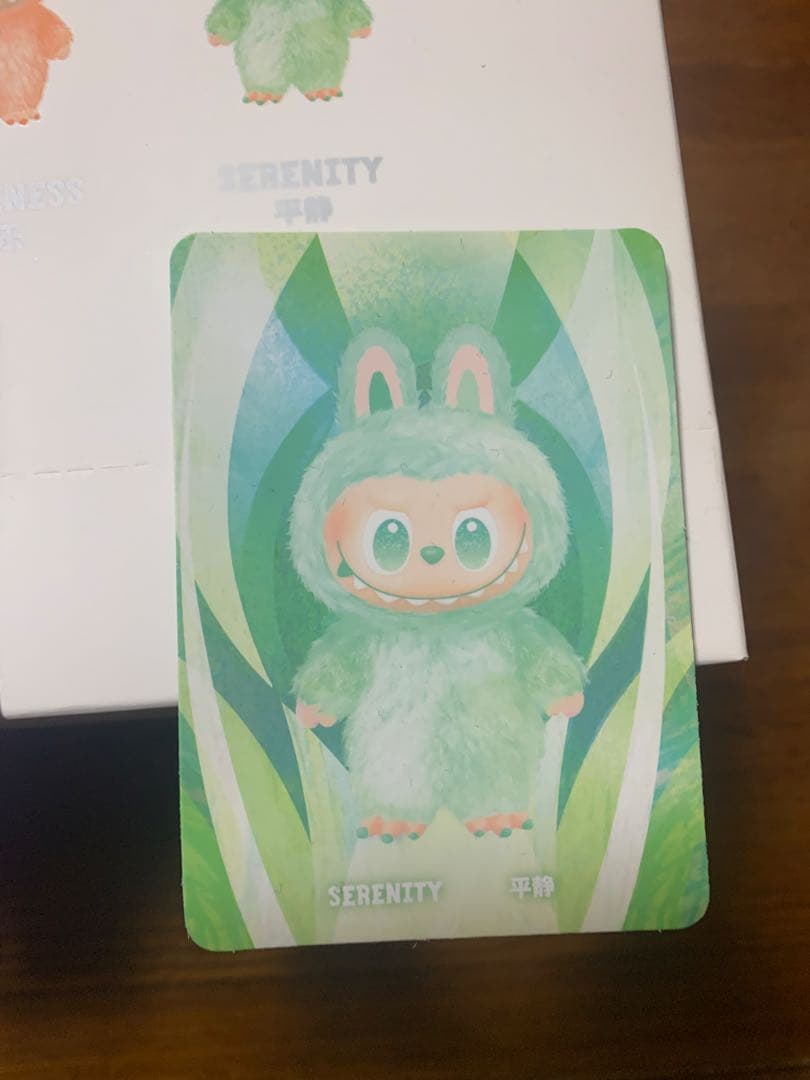 ラブブ 本体1体 シークレット1枚 カード4枚 POP MART ラブブ Labubu