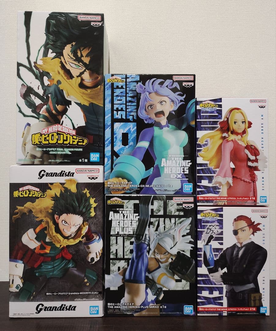 プライズフィギュア 24個 ナルト ヒロアカ 東京リベンジャーズ