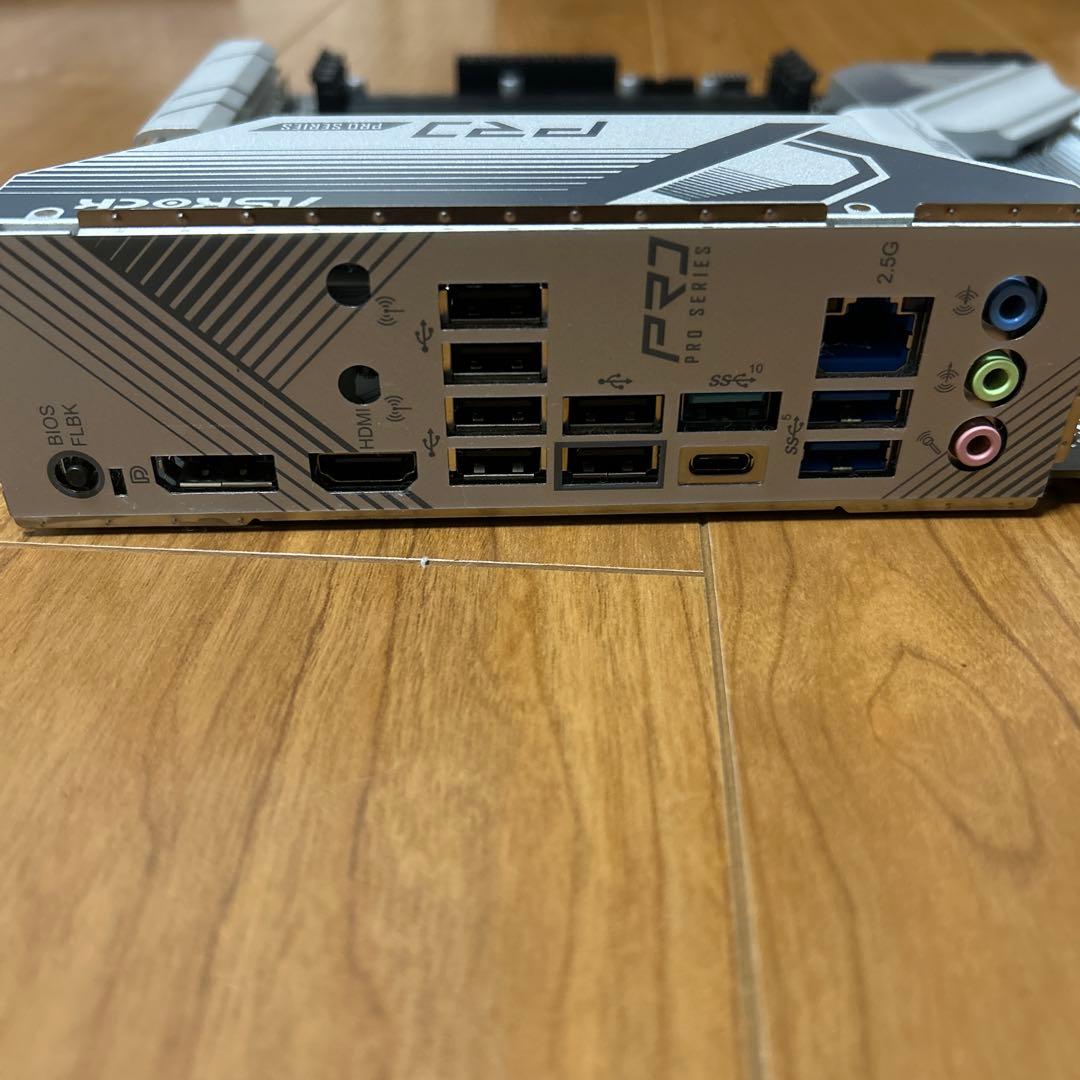 B650 Pro RS ATX 動作確認済み