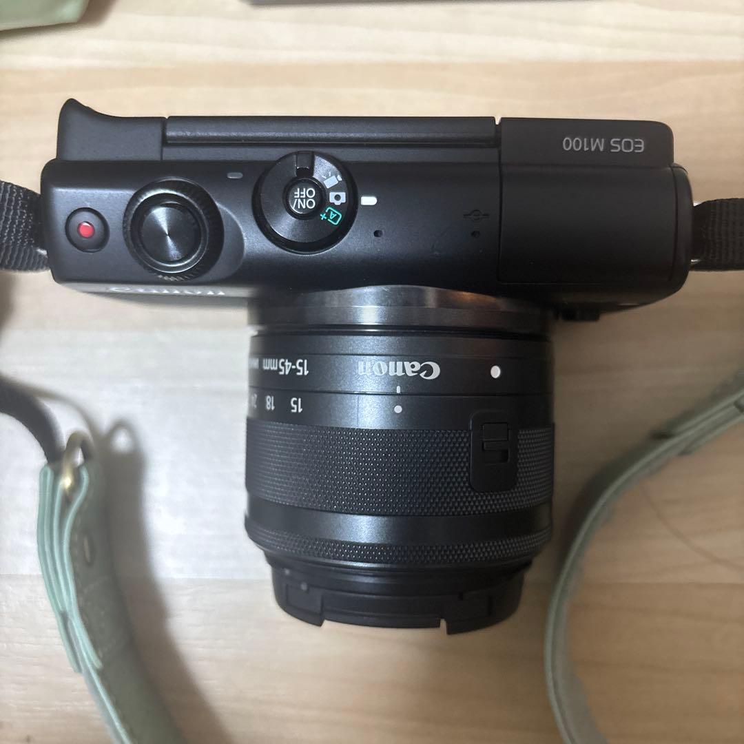 Canon】EOS M100 64GB SDカード・バッテリー2個付き