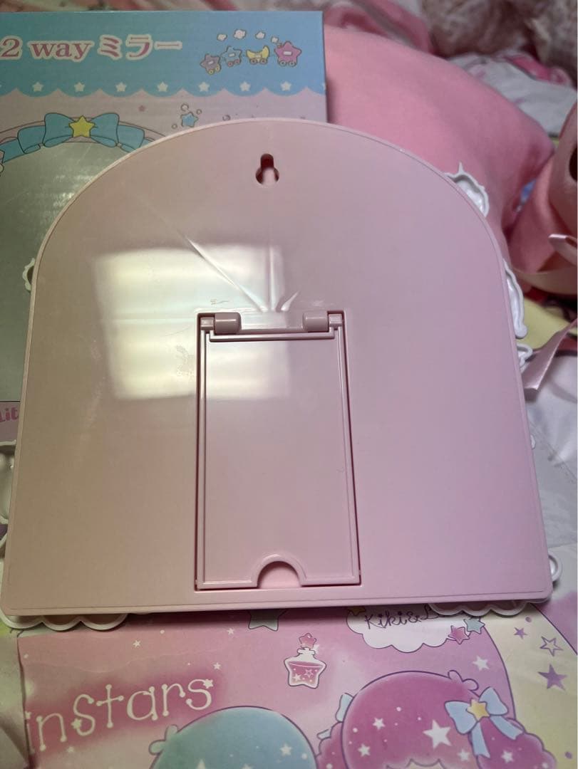 サンリオ リトルツインスターズ キラキラ 激レア☆2020年 2Wayミラー