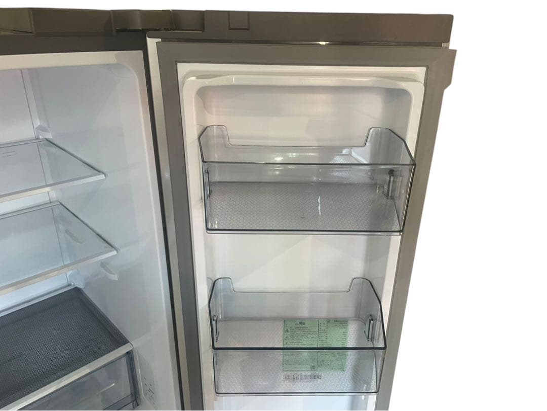 ○【極美品】Hisense 冷凍冷蔵庫 HR-DC480KS 2025年製