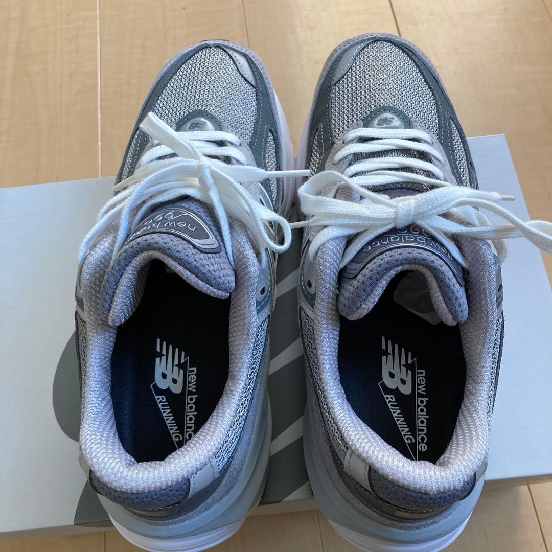 【直営店購入】New Balance 990V6 D 25.5cm グレー