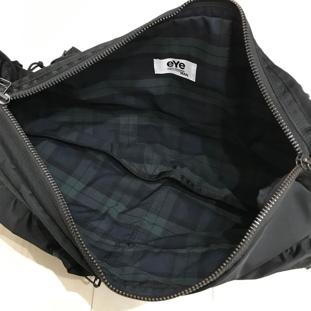 eYe JUNYA WATANABE MAN 21aw ボディバッグ 黒 - メルカリ