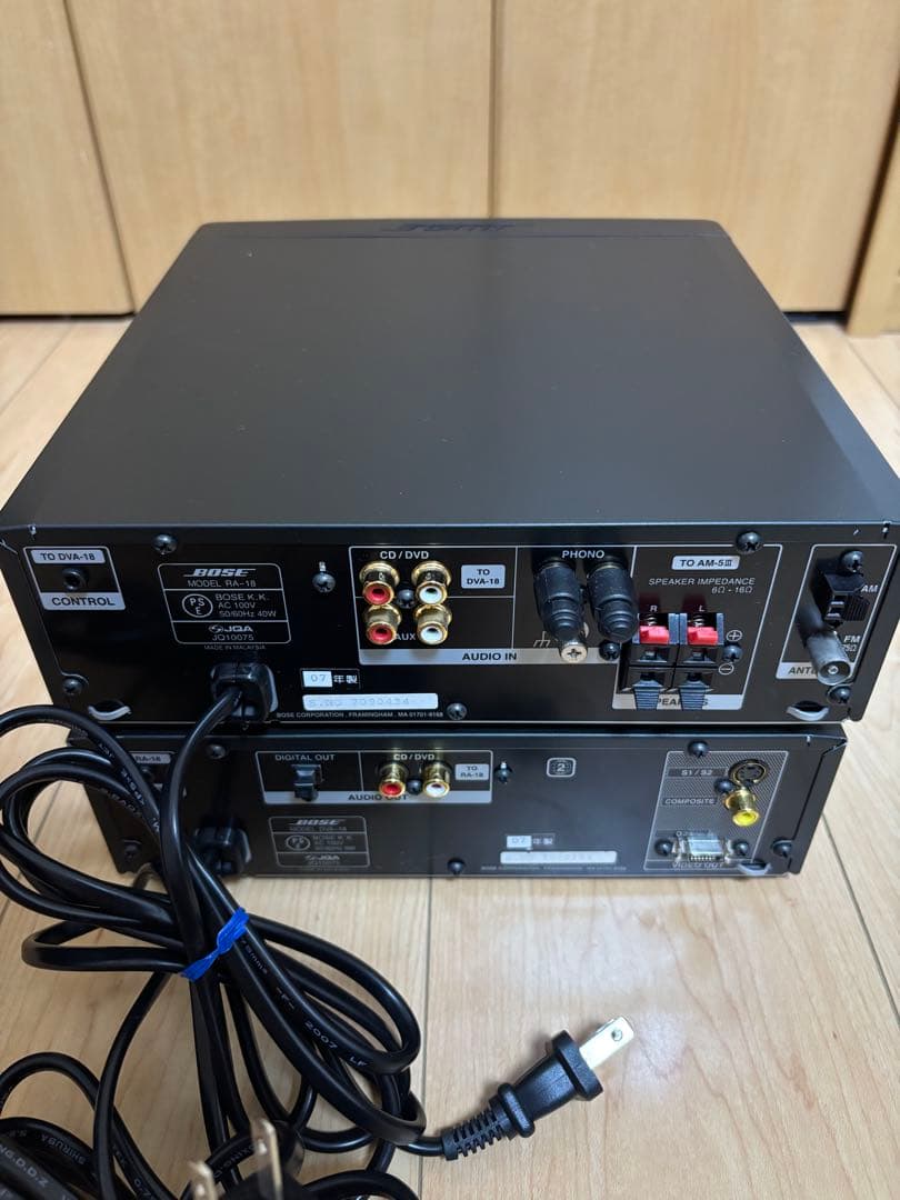 BOSE 高音質コンポセット RA-18 DVA-18 AM-5Ⅲ 美品