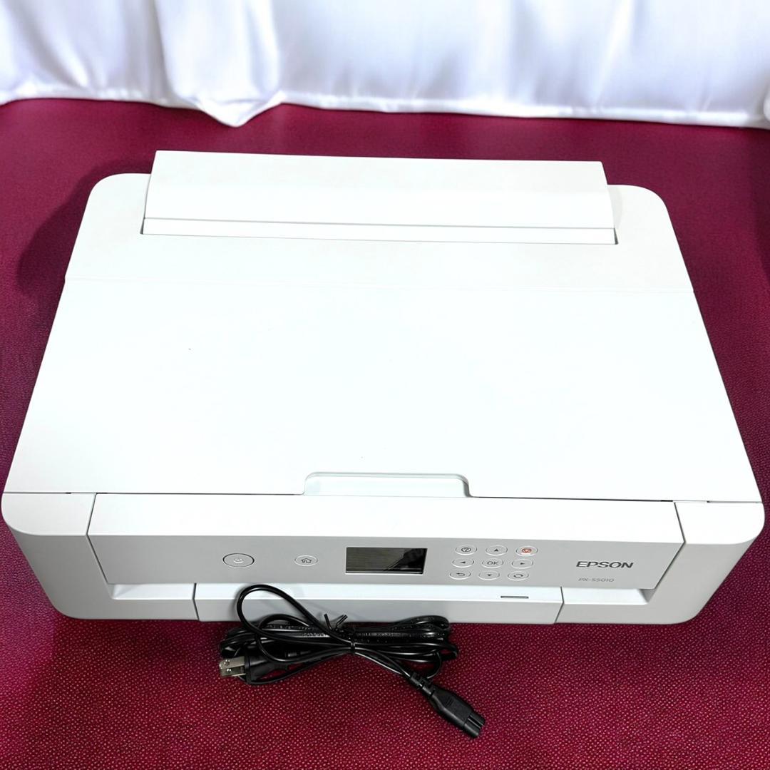 ☆美品 エプソン PX-S5010 ホワイト インクジェットプリンター A3ノビ