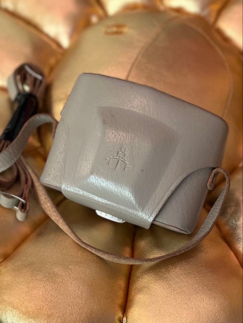 希少 PENTI II ブラック 動作確認済 ハーフカメラ 革ケース付き