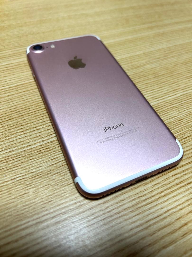 iPhone7 32GB SIMフリー ローズゴールド - メルカリ