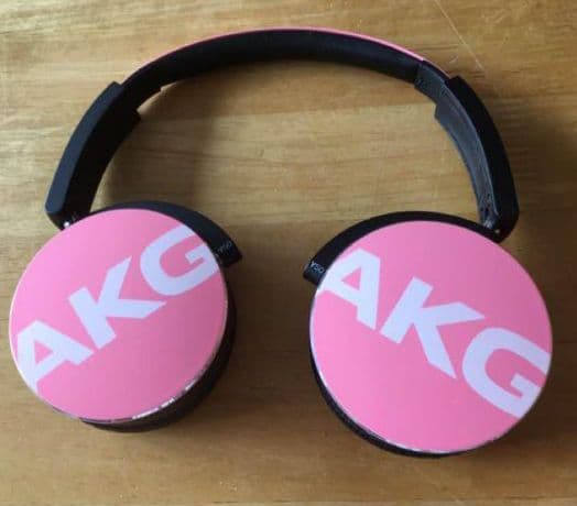 値段交渉可能！日本限定カラーAKG Y50 ピンク リケーブル付。 - メルカリ