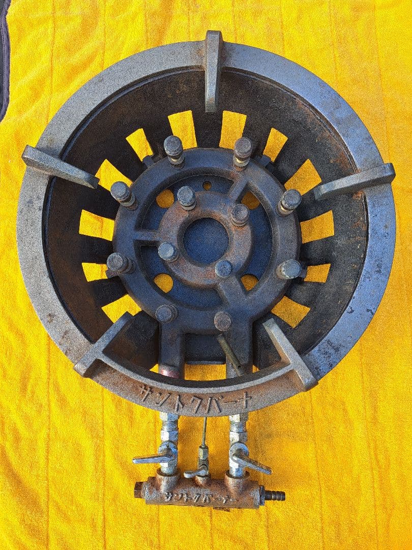 は*と様 サントクバ－ナ 業務用１口ガスコンロ LPガス 鋳物コンロ 2重バーナ 大栄産業 DE-21n 二重（羽ナシ） ガスコンロ 鋳物コンロ 2重【送料無料