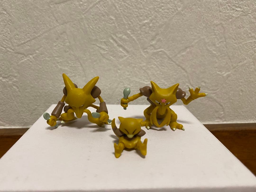 立体ポケモン図鑑 ケーシィ ユンゲラー フーディン - メルカリ