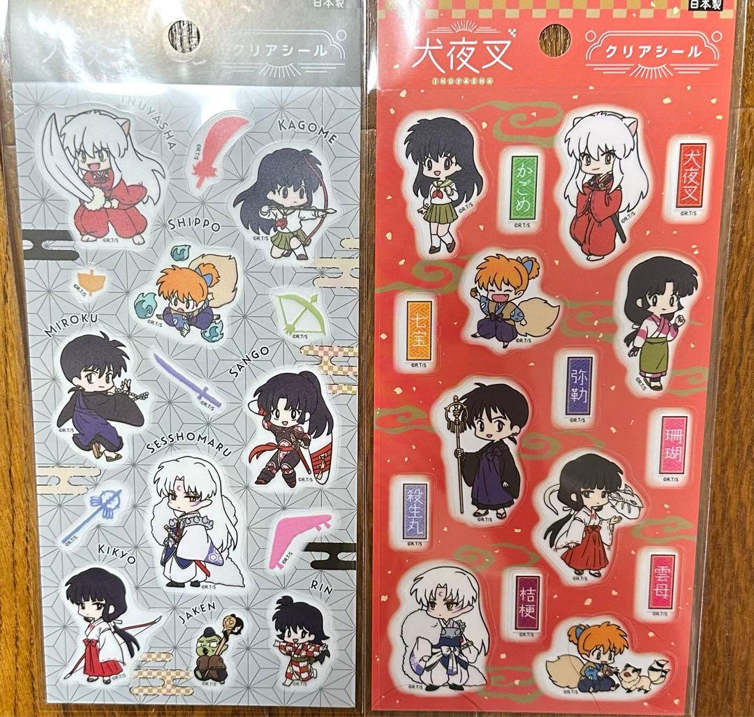 犬夜叉 クリアシール 全2種 キャンドゥ - メルカリ