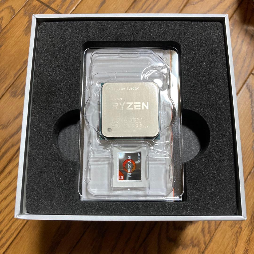 AMD Ryzen 9 3900X CPU クーラー付き