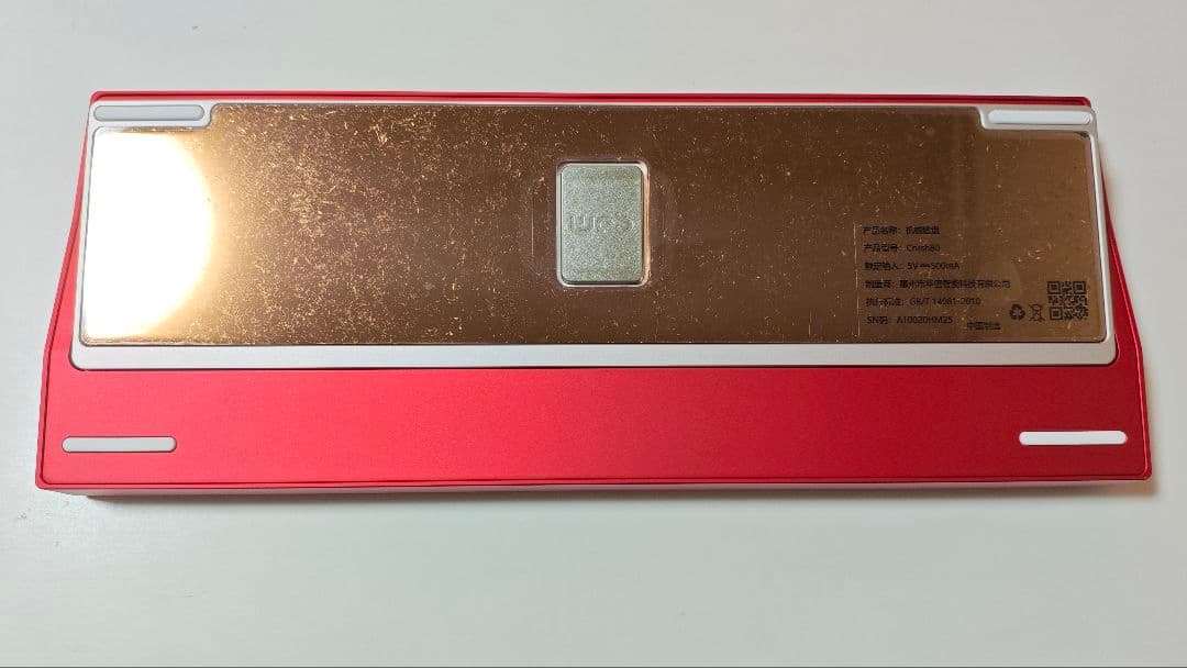 Wobkey Crush80 Reboot レッド（赤） メカニカルキーボード