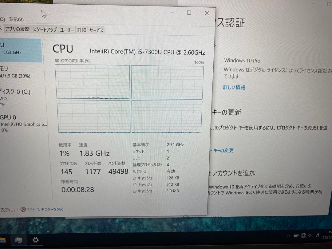 ノートパソコン　CF SZ6