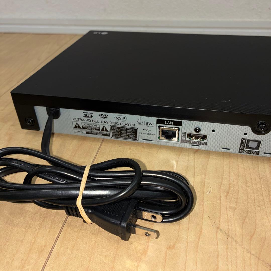 LG 4K Blu-ray プレーヤー UBK80S ブルーレイディスク DVD