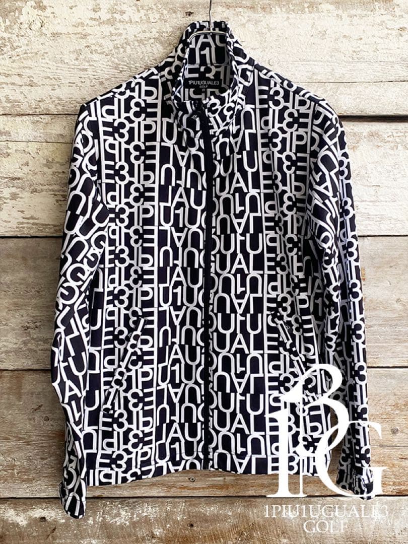 1PIU1UGUALE3 GOLF ウノピゥゴルフ ロゴブルゾン‼️ 1PIU1UGUALE3 GOLF ウノピゥゴルフ ロゴブルゾン‼️