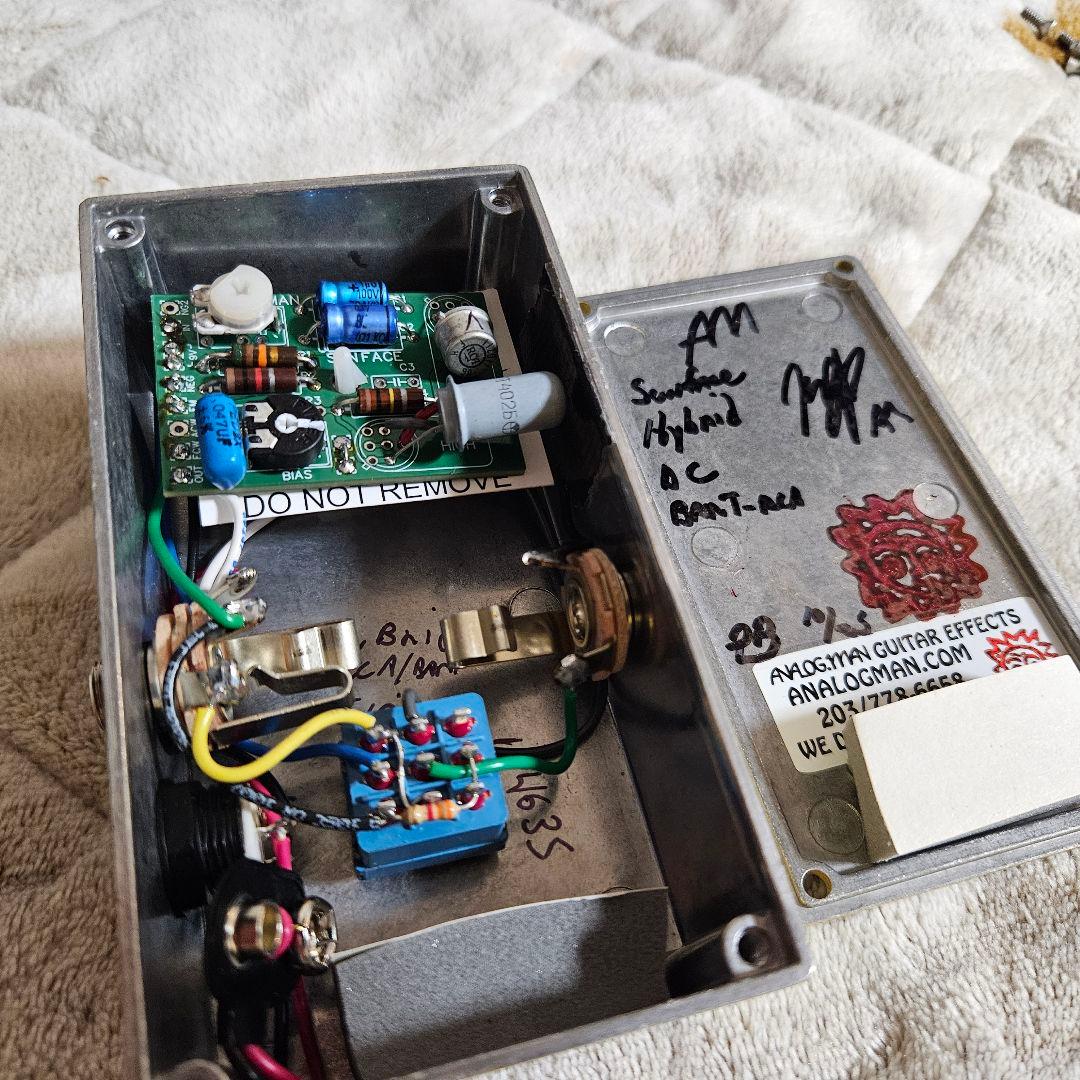 ANALOGMAN SUN FACE Fuzz RCA/BART hybrid - メルカリ