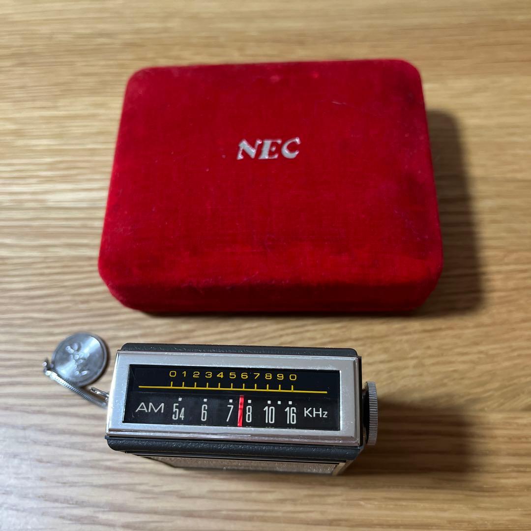 NEC製 AMマイクロラジオ ミニプレイ NT-8M91