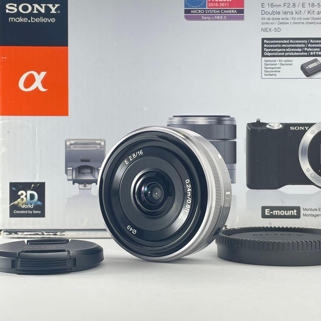 【極上美品・返品保証 】Sony SEL16F28 単焦点 パンケーキレンズ 41IqcQ+8kfL.jpg