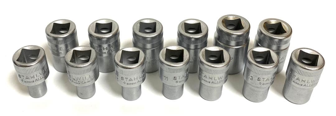 美品 STAHLWILLE ソケットレンチセット 52/22/6KN