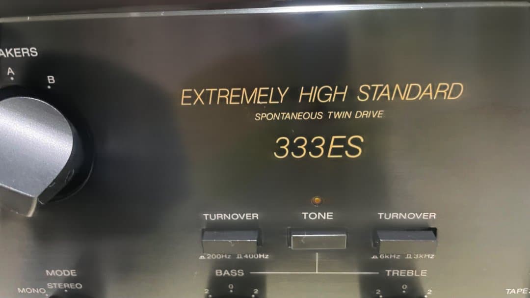 【動作美品】　SONY TA-F333ESX プリメインアンプ