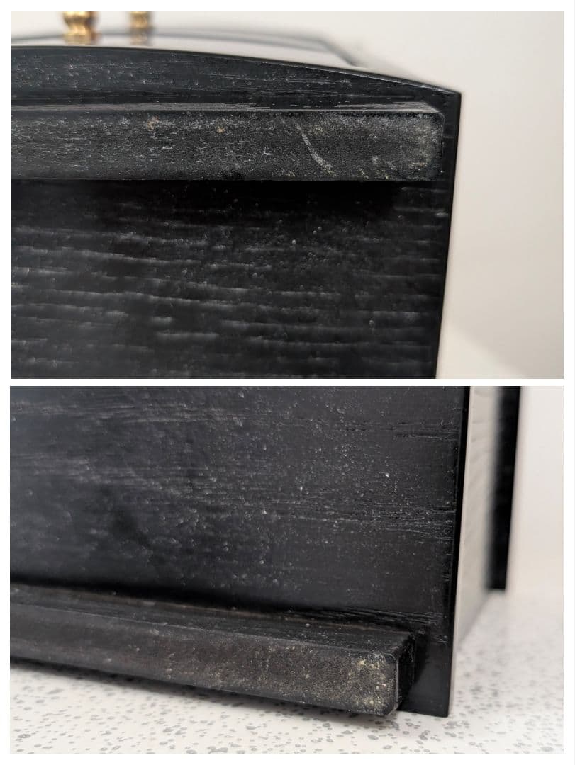 津軽塗 ロイヤルコレクション ミニチェスト 漆器 引き出し 2段 USED 美