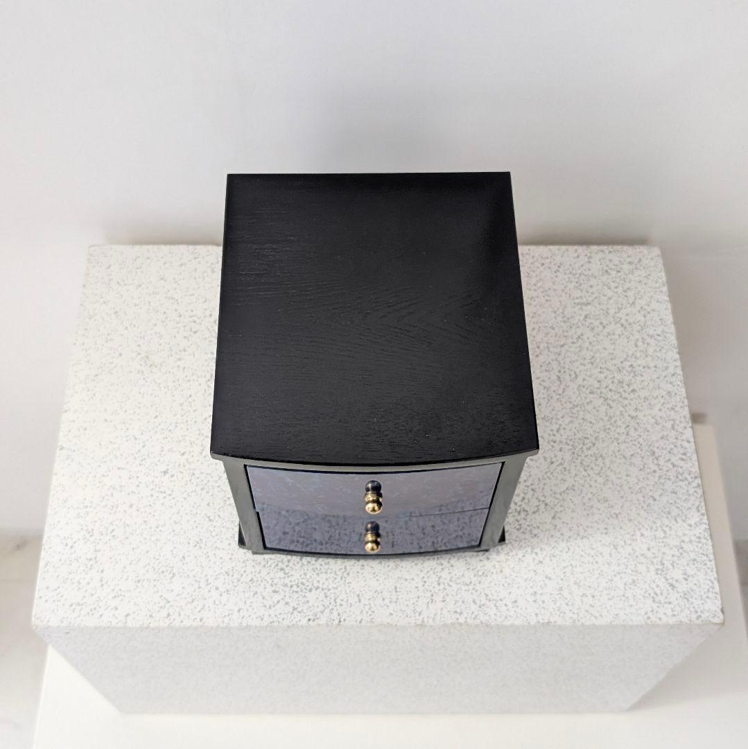 津軽塗 ロイヤルコレクション ミニチェスト 漆器 引き出し 2段 USED 美