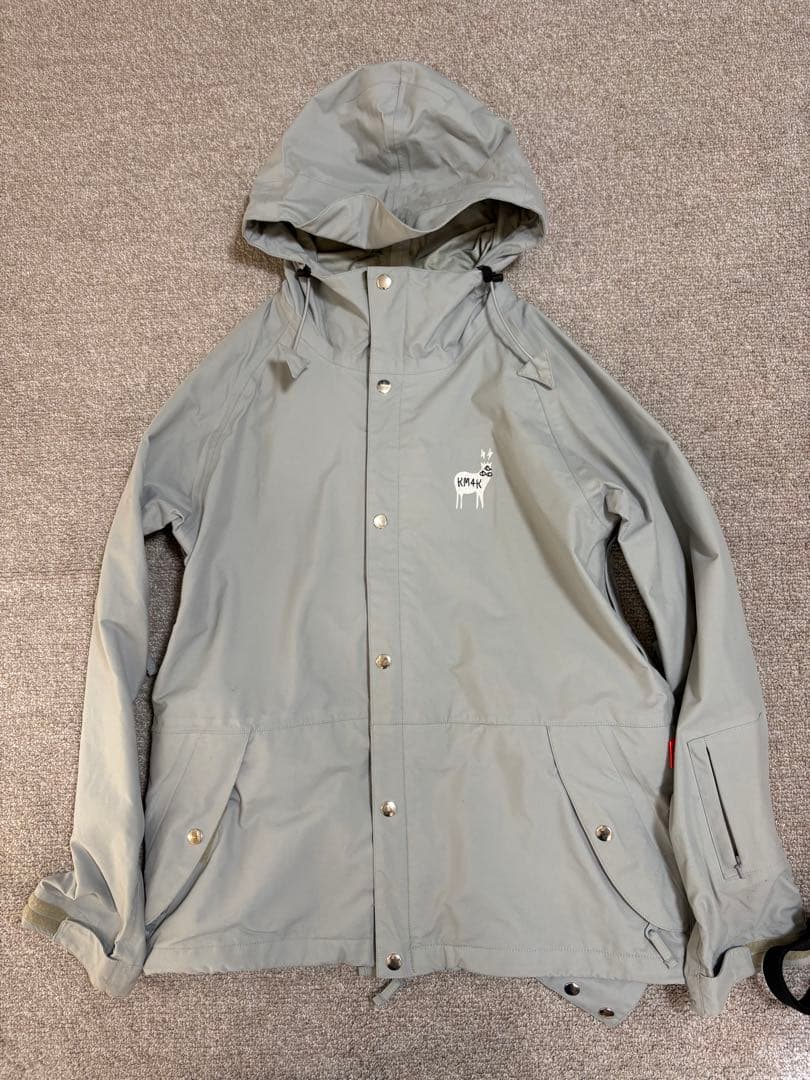 KM4K ウェア グレー 上下 上Mサイズ 下Sサイズ - メルカリ